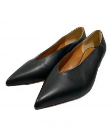 L'unique et moi（リュニック エ モア）の古着「VAGUE ポインテッドトゥパンプス」｜ブラック