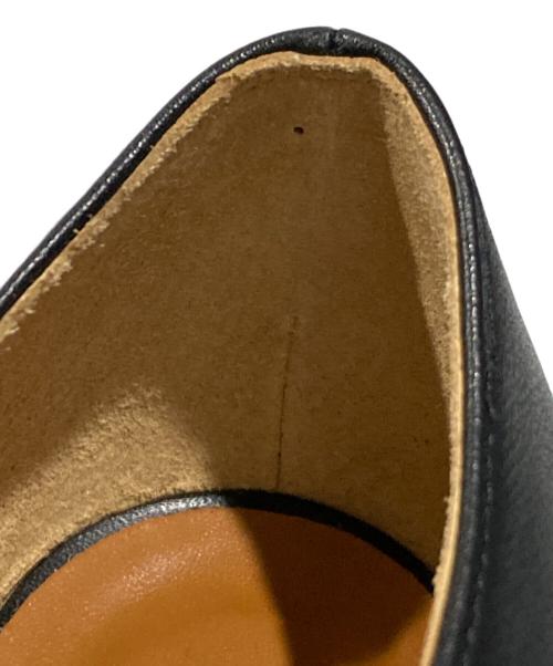 L'unique et moi（リュニック エ モア）L'unique et moi (リュニック エ モア) VAGUE ポインテッドトゥパンプス ブラック サイズ:22.5の古着・服飾アイテム