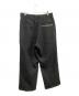CHAOS FISHING CLUB (カオスフィッシングクラブ) Two Tuck Normal Pants ブラック サイズ:L：14000円