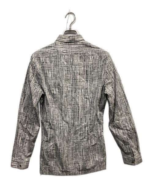 BALENCIAGA（バレンシアガ）BALENCIAGA (バレンシアガ) PATTERN SHIRT グレー サイズ:Mの古着・服飾アイテム