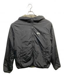 stussy（ステューシー）の古着「Snake Jacquard Sherpa Reversible」｜グレー