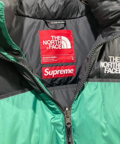 THE NORTH FACE（ザ ノース フェイス）THE NORTH FACE (ザ ノース フェイス) Supreme (シュプリーム) 24AW NUPTSE JACKET/ヌプシダウンジャケット グリーン サイズ:Lの古着・服飾アイテム