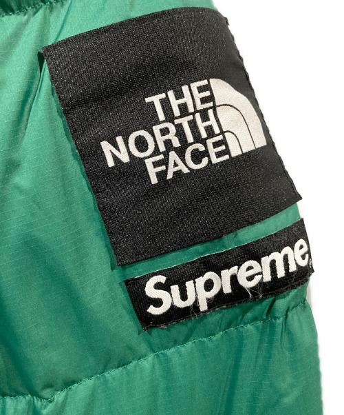 THE NORTH FACE（ザ ノース フェイス）THE NORTH FACE (ザ ノース フェイス) Supreme (シュプリーム) 24AW NUPTSE JACKET/ヌプシダウンジャケット グリーン サイズ:Lの古着・服飾アイテム