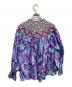 MUVEIL (ミュベール) マルチプリントギャザーブラウス パープル サイズ:38：15000円