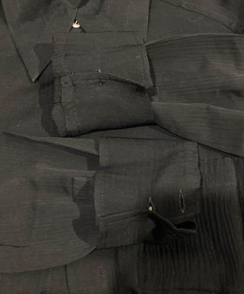 Y's（ワイズ）Y's (ワイズ) シアーブラウス ブラック サイズ:無の古着・服飾アイテム