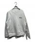 MAISON KITSUNE（メゾンキツネ）の古着「ダブル パッチ クラシック スウェットシャツ」｜ホワイト