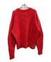 MM6 Maison Margiela (エムエムシックスメゾンマルジェラ) 袖ドッキングモヘヤブレンドニット レッド サイズ:S：10000円