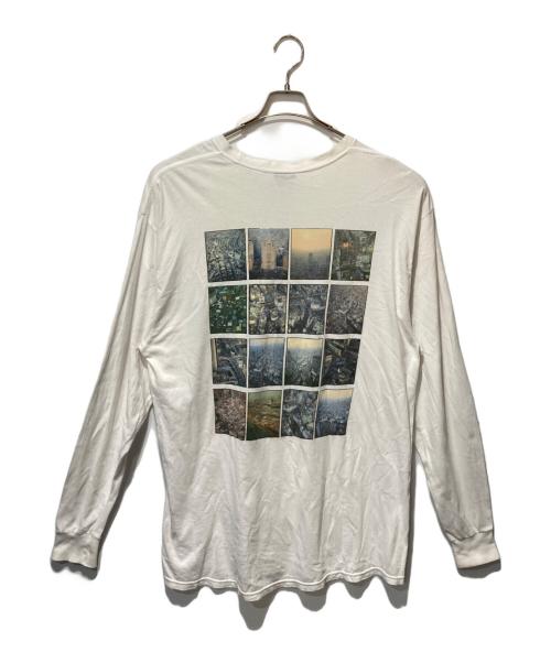 stussy（ステューシー）stussy (ステューシー) プリントカットソー ホワイト サイズ:ＸＬの古着・服飾アイテム