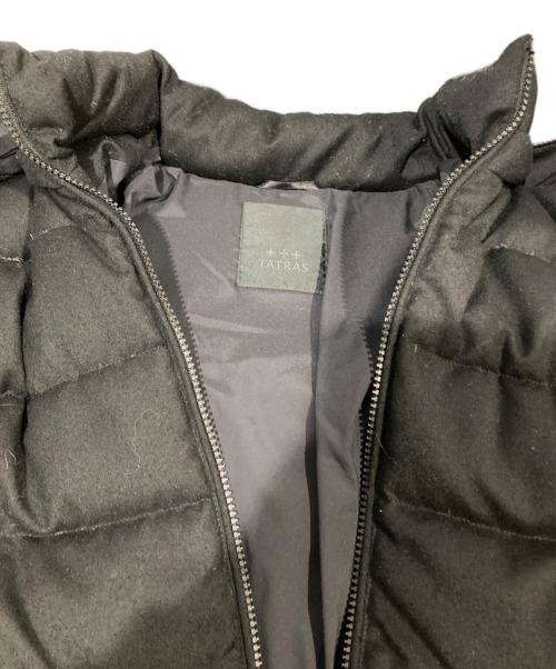TATRAS（タトラス）TATRAS (タトラス) ファー付きロングダウンコート ブラック サイズ:2の古着・服飾アイテム