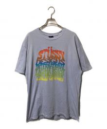 stussy（ステューシー）の古着「Tシャツ」｜ブルー
