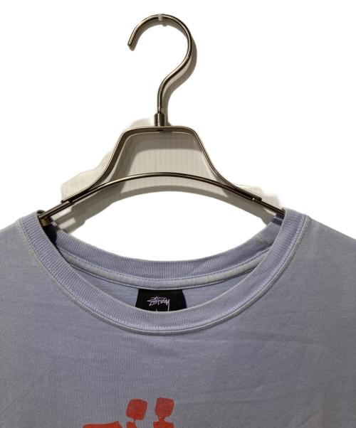 stussy（ステューシー）stussy (ステューシー) Tシャツ ブルー サイズ:Lの古着・服飾アイテム