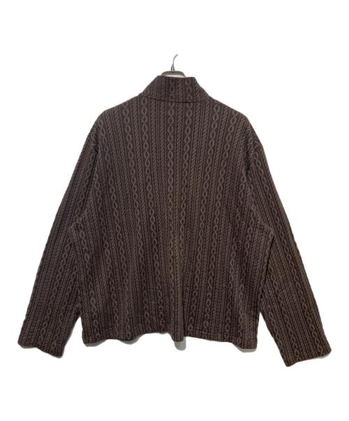 OUR LEGACY（アワーレガシー）OUR LEGACY (アワーレガシー) SHRUNKEN FULLZIP POLO ブラウン サイズ:54の古着・服飾アイテム