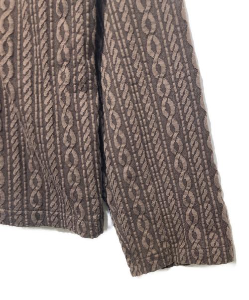 OUR LEGACY（アワーレガシー）OUR LEGACY (アワーレガシー) SHRUNKEN FULLZIP POLO ブラウン サイズ:54の古着・服飾アイテム