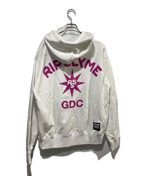 GDC（ジーディーシー）GDC (ジーディーシー) RIP SLYME (リップスライム) STAR FOODIE ホワイト サイズ:Mの古着・服飾アイテム