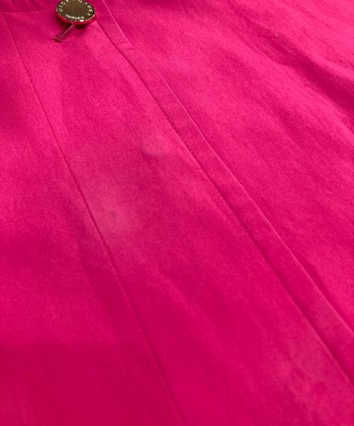 MACKINTOSH（マッキントッシュ）MACKINTOSH (マッキントッシュ) ROSLEY ウエザーコットンノーカラーコート ピンク サイズ:Mの古着・服飾アイテム