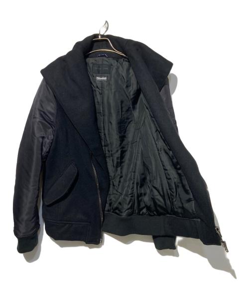 Junhashimoto（ジュンハシモト）junhashimoto (ジュンハシモト) WA-1(WRAP＋MA-1) パーカー ブラック サイズ:3の古着・服飾アイテム