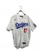 NIKEナイキ）の古着「ベースボールシャツ」｜ホワイト