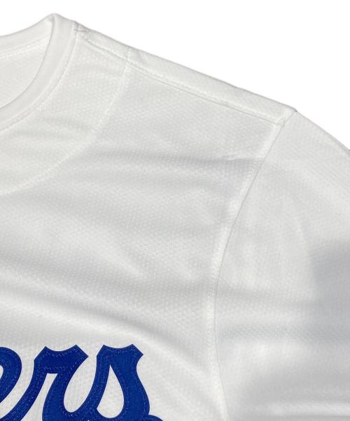 NIKE（ナイキ）NIKE (ナイキ) ベースボールシャツ ホワイト サイズ:Lの古着・服飾アイテム