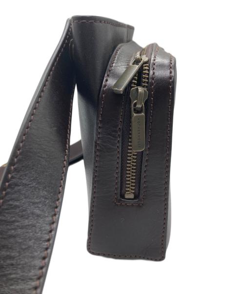 MOTHERHOUSE（マザーハウス）MOTHERHOUSE (マザーハウス) アンティーク ソラ 2 ウェイ ショルダー ブラウンの古着・服飾アイテム