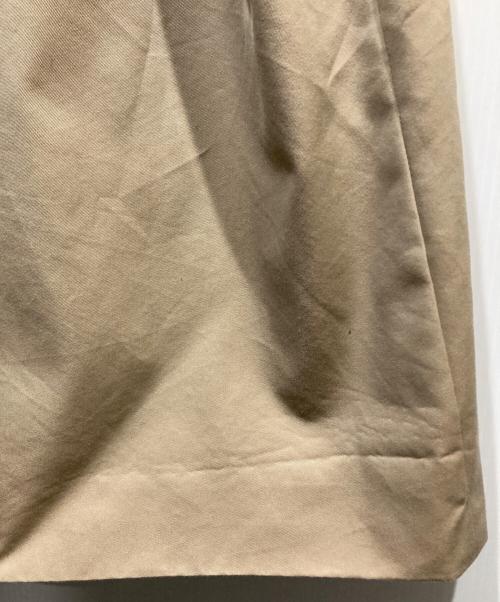 Adam et Rope（アダム エ ロペ）Adam et Rope (アダム エ ロペ) 《撥水》ライトウェイトギャバ オーバーサイズ ロング トレンチコート ベージュ サイズ:Mの古着・服飾アイテム