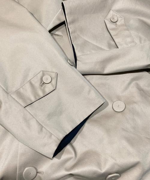 Adam et Rope（アダム エ ロペ）Adam et Rope (アダム エ ロペ) 《撥水》ライトウェイトギャバ オーバーサイズ ロング トレンチコート ベージュ サイズ:Mの古着・服飾アイテム