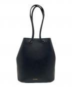 JIL SANDERジルサンダー）の古着「バケツ型ショルダーバッグ」｜ブラック