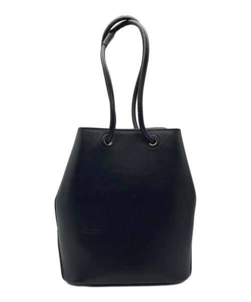 JIL SANDER（ジルサンダー）JIL SANDER (ジルサンダー) バケツ型ショルダーバッグ ブラックの古着・服飾アイテム