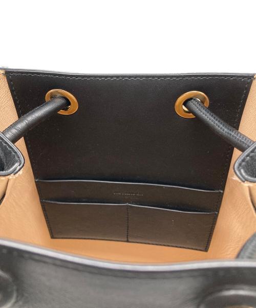 JIL SANDER（ジルサンダー）JIL SANDER (ジルサンダー) バケツ型ショルダーバッグ ブラックの古着・服飾アイテム