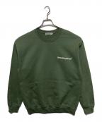 Cabaret Povalキャバレーポバール）の古着「Schloss Crewneck」｜グリーン