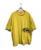 DIESELディーゼル）の古着「T-Wash-L5 Tシャツ」｜イエロー