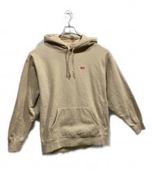 SUPREME（シュプリーム）の古着「SMALL BOX LOGO HOODED SWEATSHIRTS」｜ベージュ