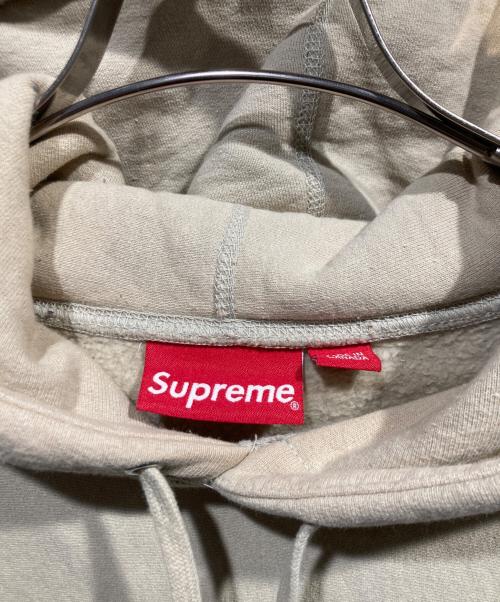 SUPREME（シュプリーム）Supreme (シュプリーム) SMALL BOX LOGO HOODED SWEATSHIRTS ベージュ サイズ:Lの古着・服飾アイテム