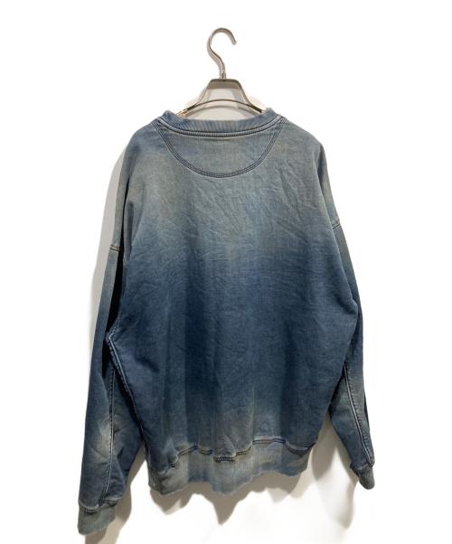 DIESEL（ディーゼル）DIESEL (ディーゼル) D-KRIB-NE スウェット インディゴ サイズ:XLの古着・服飾アイテム