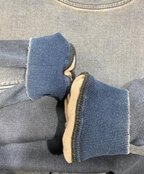 DIESEL（ディーゼル）DIESEL (ディーゼル) D-KRIB-NE スウェット インディゴ サイズ:XLの古着・服飾アイテム