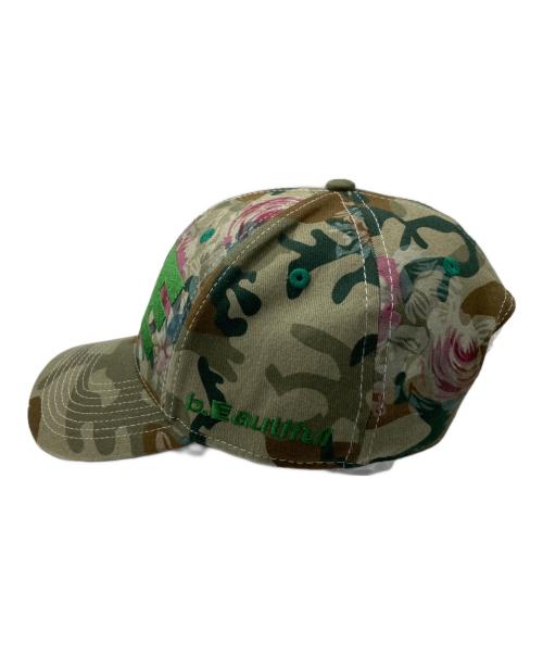 b Eautiful（ビューティフル）b Eautiful (ビューティフル) b.E Hat -LA Camo カーキの古着・服飾アイテム
