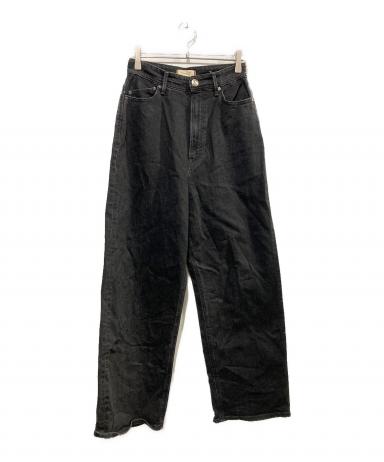 中古・古着通販】YANUK (ヤヌーク) JOANデニムパンツ ブラック サイズ