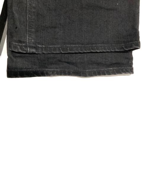 YANUK（ヤヌーク）YANUK (ヤヌーク) JOANデニムパンツ ブラック サイズ:W25の古着・服飾アイテム