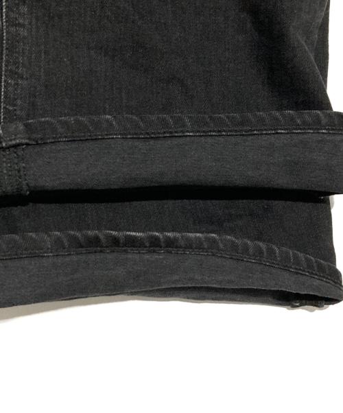 YANUK（ヤヌーク）YANUK (ヤヌーク) JOANデニムパンツ ブラック サイズ:W25の古着・服飾アイテム