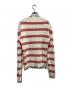 L'Appartement (アパルトモン) 25SS Border Knit/25SS ボーダーニット レッド×ベージュ サイズ:-：10000円