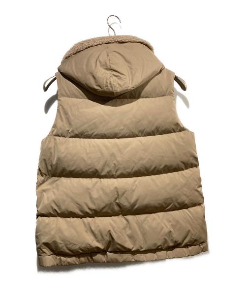 LOU ANDREA（ルーアンドレア）LOU ANDREA (ルーアンドレア) 2WAY DOWN VEST/ダウンベスト ベージュ サイズ:-の古着・服飾アイテム