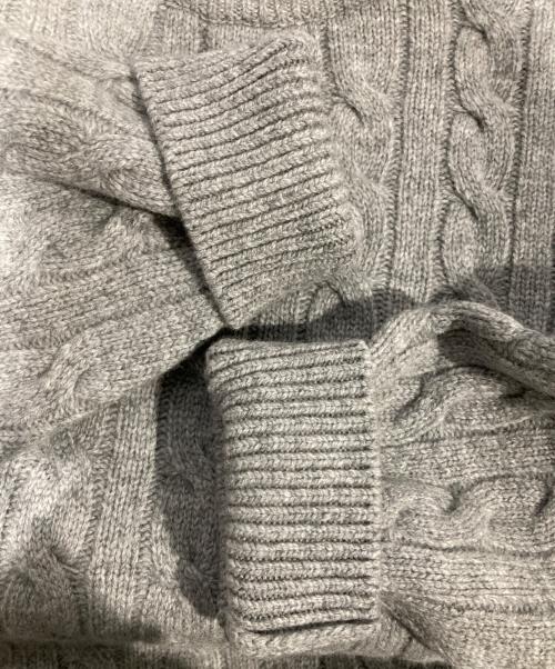 EVERYDAY I LIKE.（エヴリデイ アイ ライク）EVERYDAY I LIKE. (エヴリデイ アイ ライク) Oversized Cable Knit /ケーブルニット グレー サイズ:-の古着・服飾アイテム