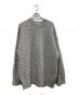 EVERYDAY I LIKE.（エヴリデイ アイ ライク）の古着「Oversized Cable Knit /ケーブルニット」｜グレー