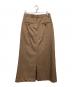 COUTURE D'ADAM (クチュールドアダム) GUNCLUB CHECK LONG SKIRT ブラウン サイズ:36：7000円