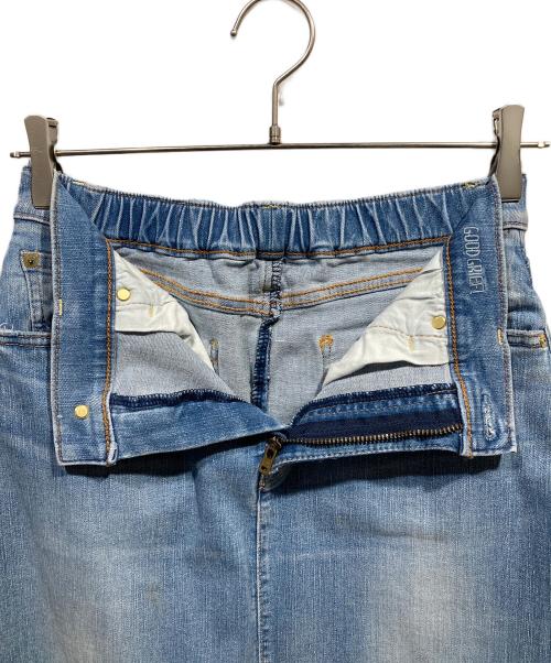 GOOD GRIEF!（グッドグリーフ）GOOD GRIEF! (グッドグリーフ) CUT OFF HEM DENIM LONG SKIRT インディゴ サイズ:Ｍの古着・服飾アイテム