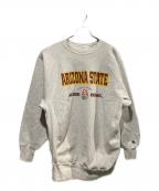 Champion REVERSE WEAVEチャンピオン リバース ウィーブ）の古着「ARIZONA STATE カレッジプリントスウェット」｜グレー