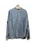 RRL（ダブルアールエル）の古着「バンドカラーシャンブレーシャツ」｜インディゴ