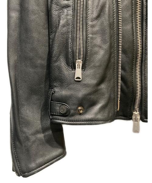 REPLAY（リプレイ）REPLAY (リプレイ) ダブルライダースジャケット ブラック サイズ:Sの古着・服飾アイテム