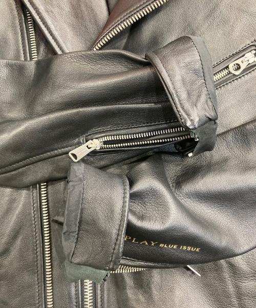 REPLAY（リプレイ）REPLAY (リプレイ) ダブルライダースジャケット ブラック サイズ:Sの古着・服飾アイテム