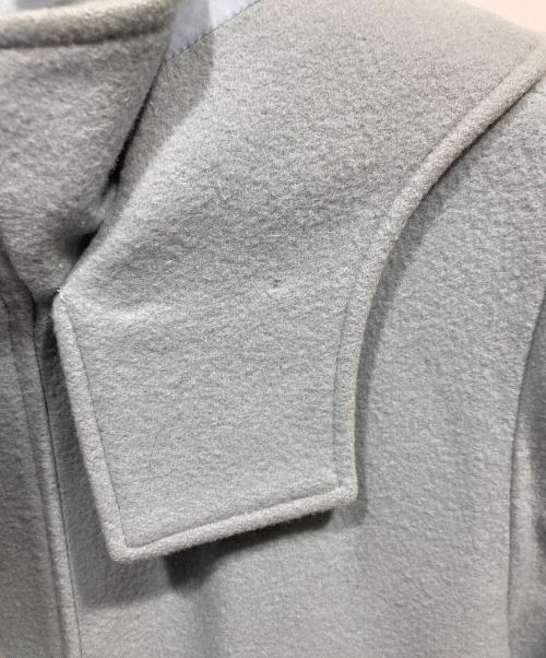 theory（セオリー）theory (セオリー) LAMB MELTON DUFFLE COAT ミントグリーン サイズ:Sの古着・服飾アイテム