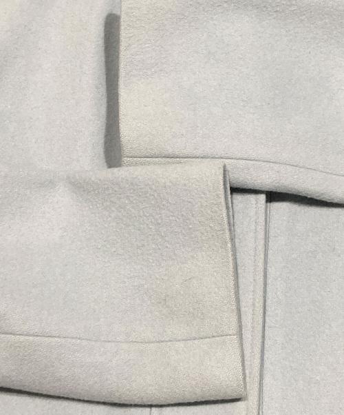 theory（セオリー）theory (セオリー) LAMB MELTON DUFFLE COAT ミントグリーン サイズ:Sの古着・服飾アイテム